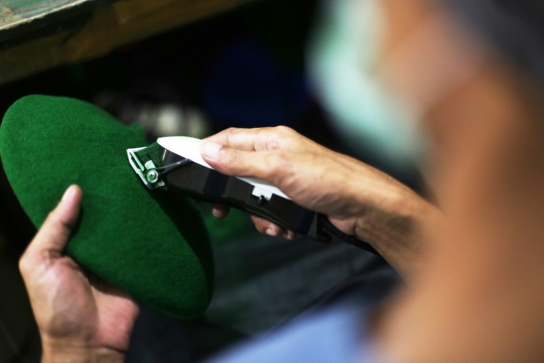 Proses Finishing Baret