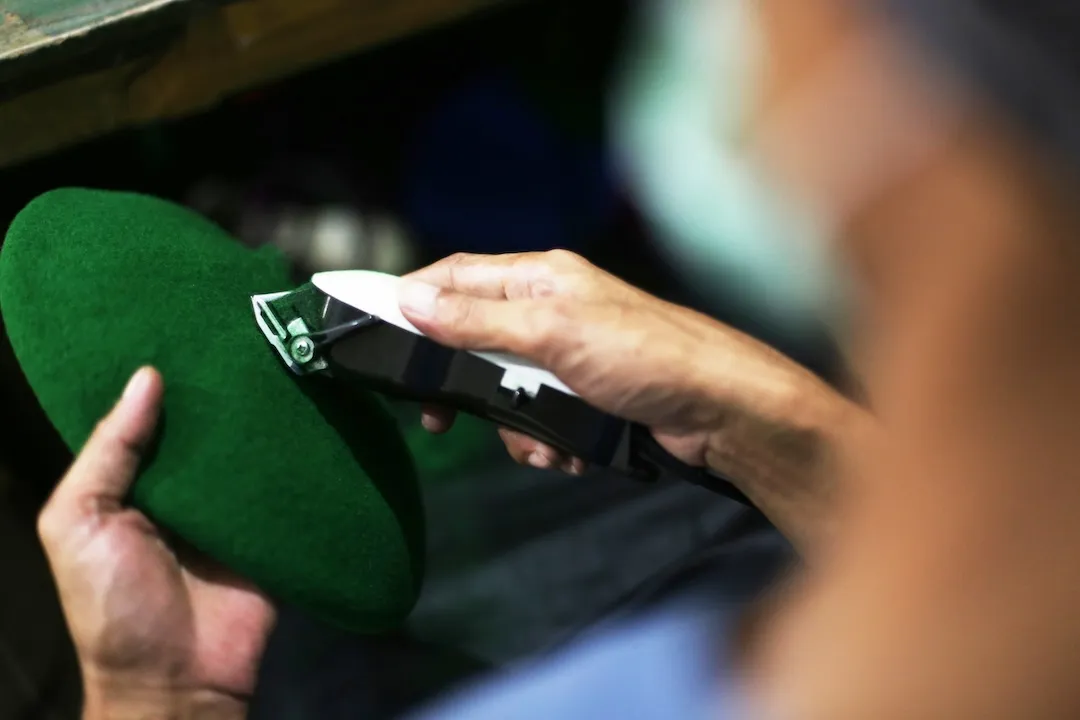 Proses Finishing Baret